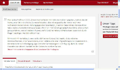 Profiltext